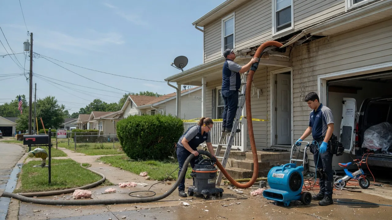 Water Damage Restoration in Chrisman, IL near me